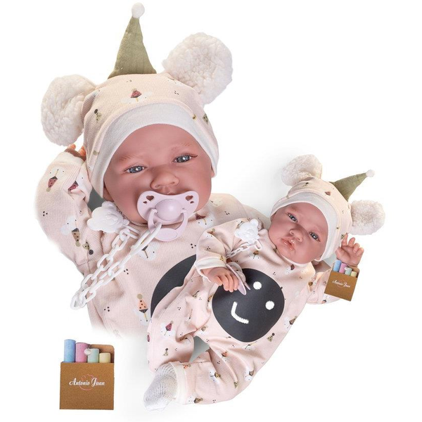 Antonio Juan 33367 Nacido - valósághű baba puha szövettesttel - 42 cm