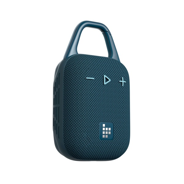 Tronsmart tooth hordozható hangszóró (v5.3, 2000mAh belső akku, 50W, IPX7 vízálló, karabíner) SÖTÉTKÉK (MIRTUNE H1 BLUE) (MIRTUNE H1 BLUE)