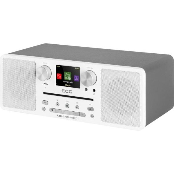 ECG B.BOLD 7200 Intero White Internet / DAB + / FM rádió CD-vel fehér (B.BOLD 7200 Intero White)