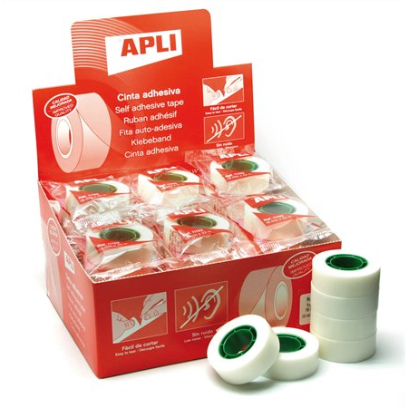 Apli Invisible fehér ragasztószalag - 33m (12533)