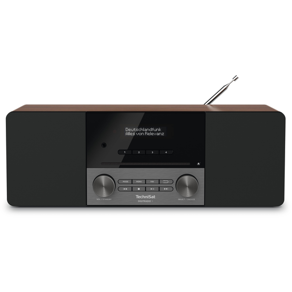 DIGITRADIO 3 (nussbaum/schwarz, DAB, UKW, Bluetooth)