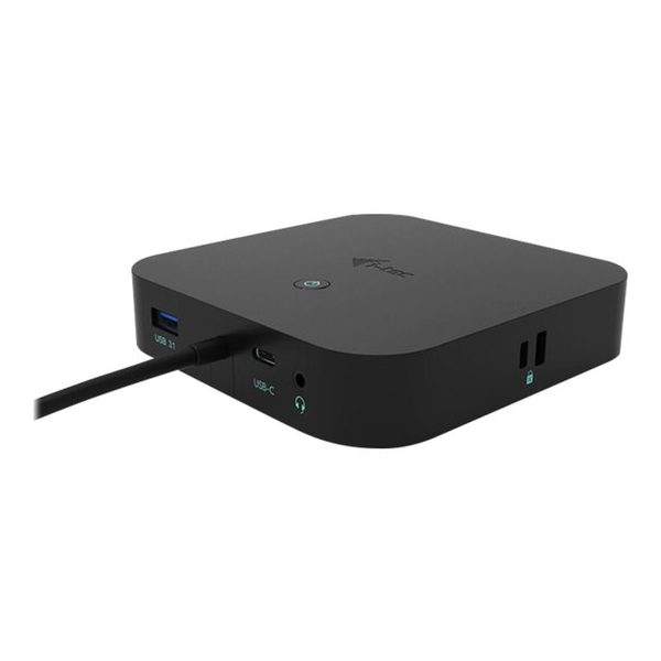 i-tec C31DUALDPDOCKPD stații de andocare și replicatoare de porturi pentru calculatoare portabile Prin cablu USB 3.2 Gen 1 (3.1 Gen 1) Type-C Negru