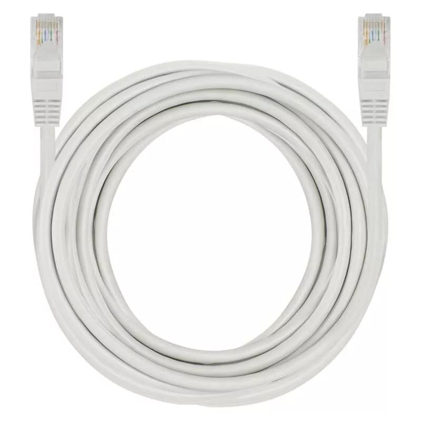 Patchcord U/UTP 5e Emos RJ45 / RJ45 5 m sivá
