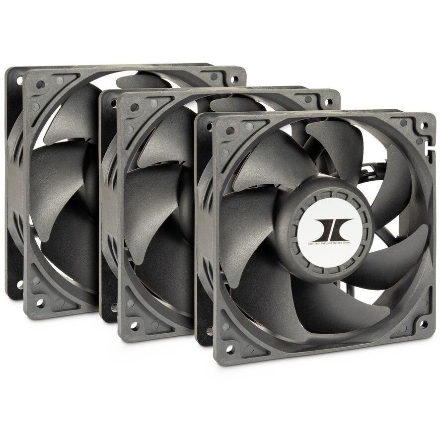 Inter-Tech Lüfter 120*120*38 IPC Fan Set 3xLüfter 120mm (88887368) (88887368)