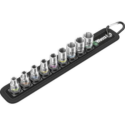 Wera 8790 HMA 05003883001 Külső hatlap Dugókulcs betét készlet 9 részes 1/4 (6,3 mm) (05003883001)