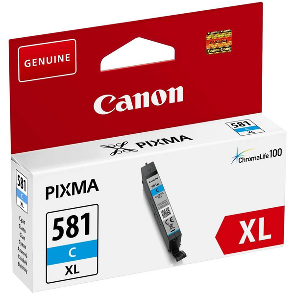 Cartuș de cerneală original Canon CLI-581XL cyan 8,3 ml