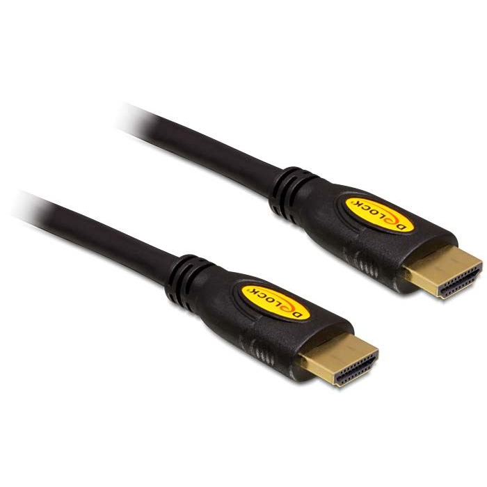 Delock 82455 High Speed HDMI Ethernet HDMI A male > HDMI A male 5 m kábel (82455)