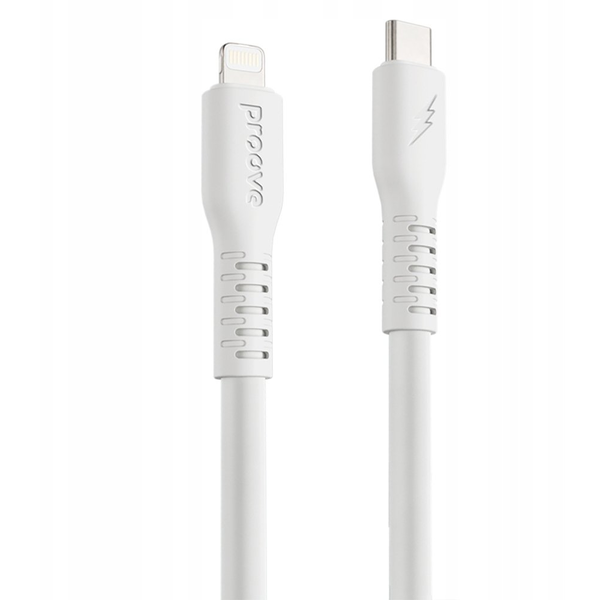 Proove Eternal Type-C - Lightning Kábel 3A 2m - Fehér