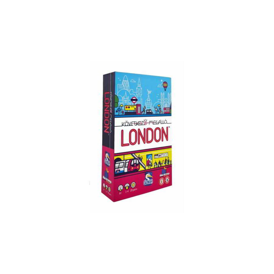 Következő megálló: London társasjáték (BLU34847)
