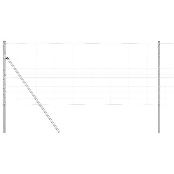 Plasă pentru teren 1x25 m din oțel galvanizat