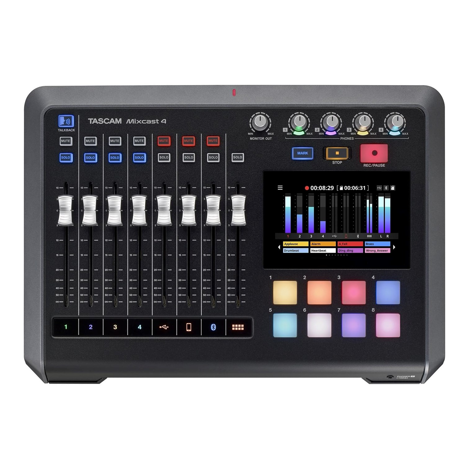 Tascam Mixcast 4 Podcast keverő