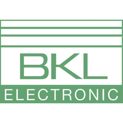 BKL Electronic PRO Tépőzár Gombafej (H x Sz) 10 m x 16 mm Fekete 1 db (3000000) (3000000)