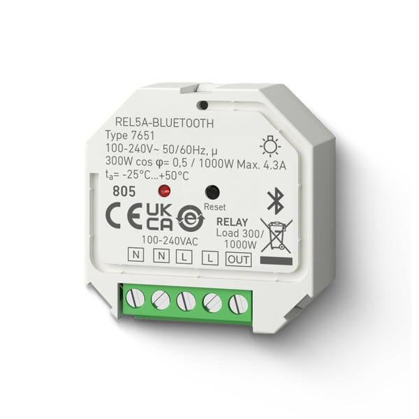 ADAPTER Bluetooth-PRZEKAŻNIK 5A