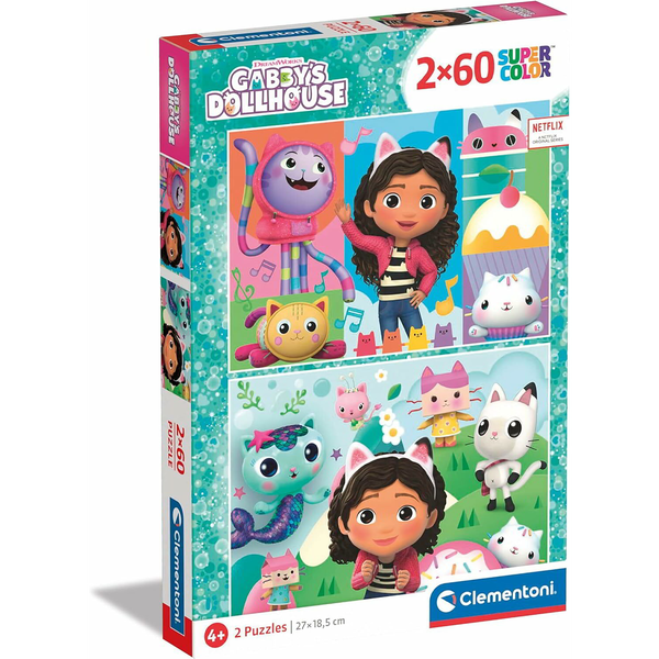 Clementoni GABBY'S DOLLHOUSE Kirakós játék 60 db