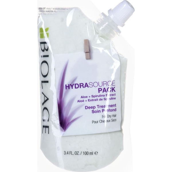 Matrix Biolage Hydrasource Deep Treatment Pack 100ml maschera per capelli Donna