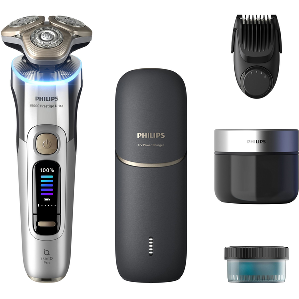 Philips XP9404/46 мъжка самобръсначка Въртяща се самобръсначка Тример Хром