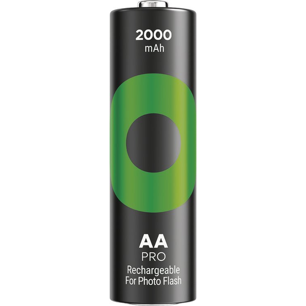 GP ReCyko Pro Photo Flash NiMH újratölthető elem HR6 (AA) 2000mAh 4db. 500+ töltési ciklus