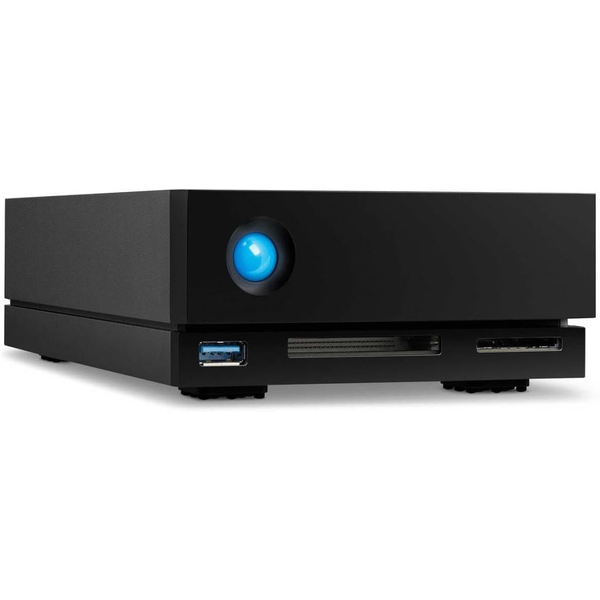 8TB 3,5" LaCie 1big Dock külső winchester fekete (STHS8000800)