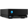 8TB 3,5" LaCie 1big Dock külső winchester fekete (STHS8000800)
