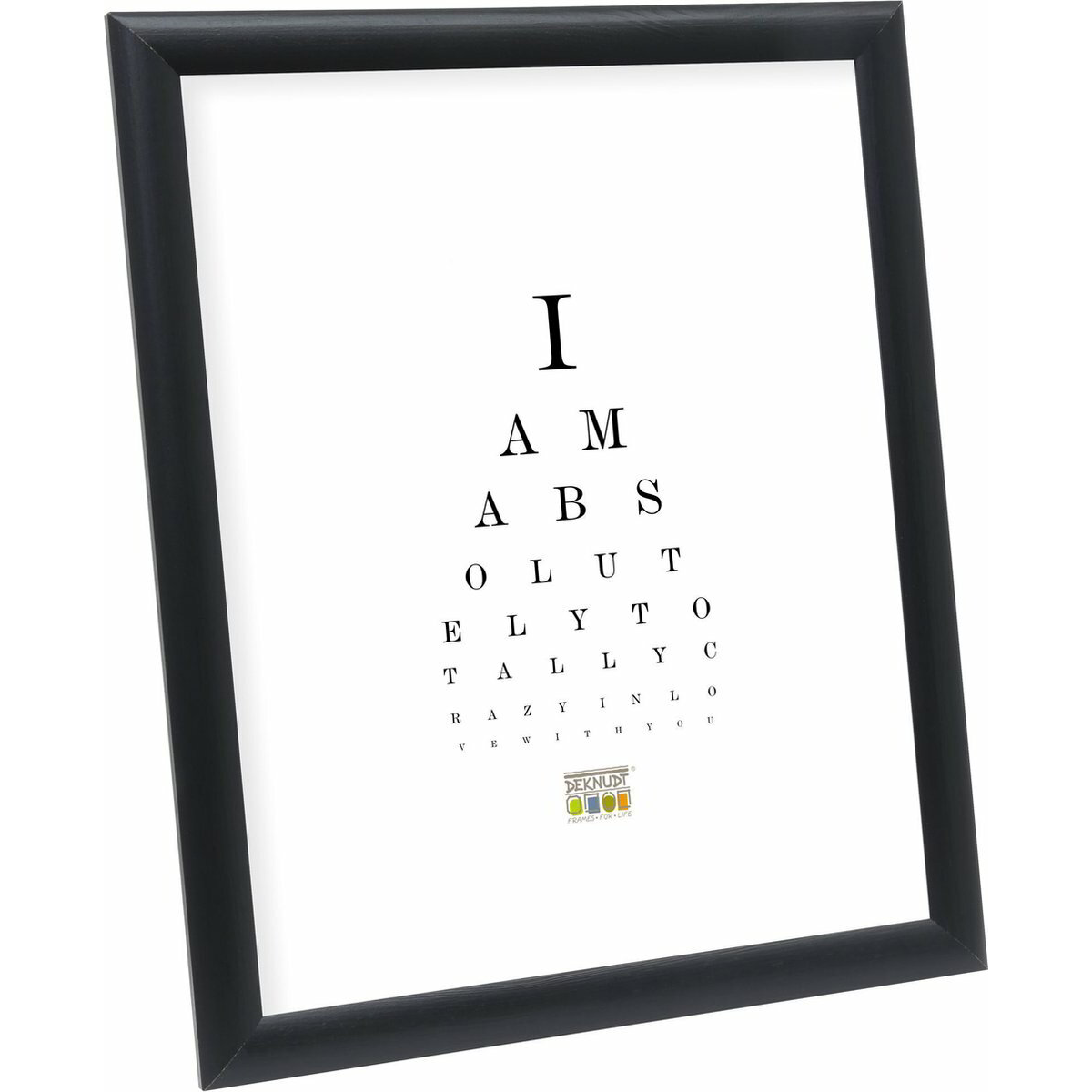 Deknudt S40CL2 18x23 Képkeret - Fekete (S40CL2 15X20)