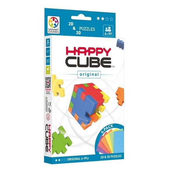 SmartGames Happy Cube 6 Colour Pack Original Puzzle 3D