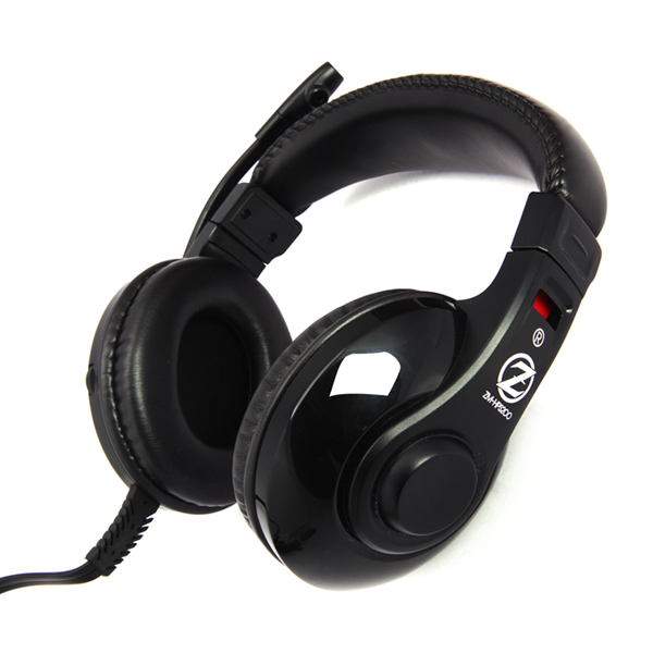 Zalman ZM-HPS200 cască audio & cască cu microfon Căști Prin cablu Bandă de fixare pe cap Gaming Negru
