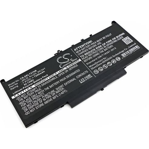 Laptop akkumulátor Dell eredeti lítium-ion 7300 mAh Dell