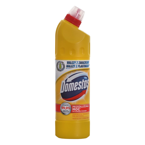Domestos Extended Streng Citrus illatú Fertőtlenítő folyadék 750ml (20db)
