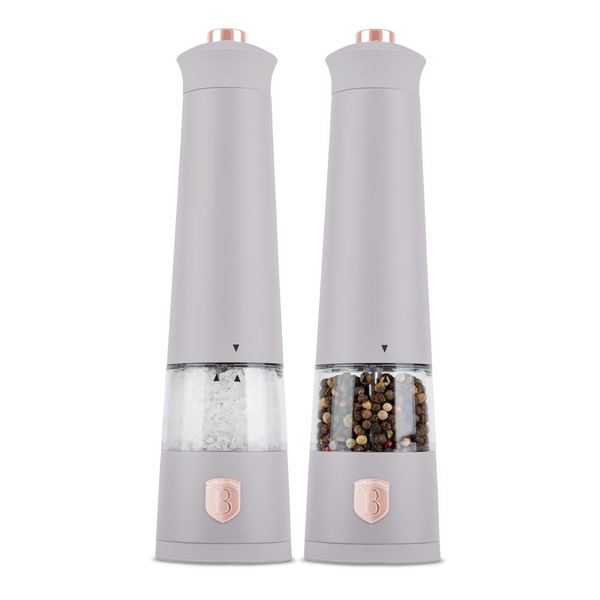 Berlinger Haus Taupe Collection 2 részes elektromos só- és borsőrlő (BH/9544)