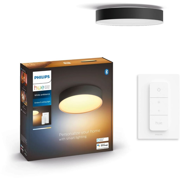 Philips Hue cu ambianță albă 4115830P6 Lampă smart tavan Bluetooth 9,6 W
