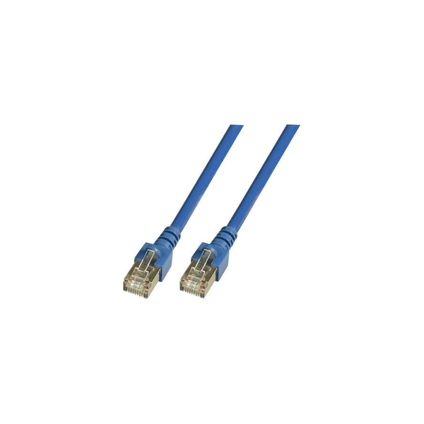 EFB RJ45 Patchkabel SF/UTP, Cat.5e, PVC, CCA, 3m, blau (K5459.3)