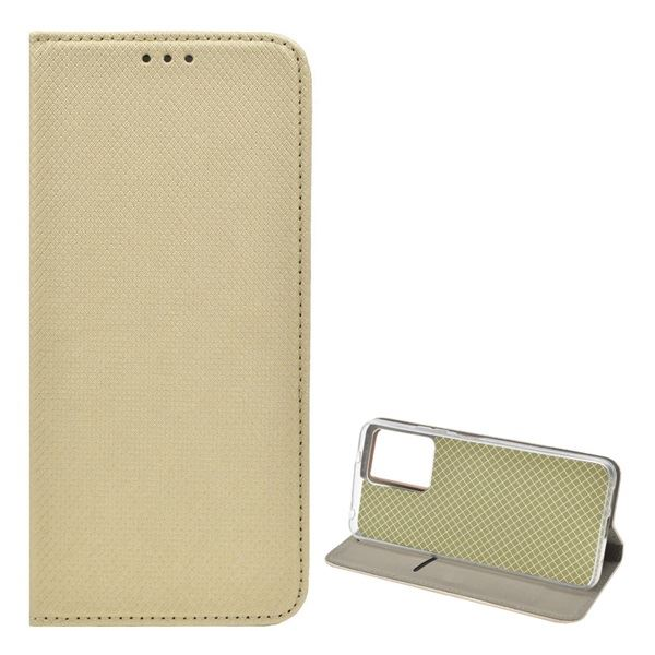 Gigapack Xiaomi Redmi 12C rombusz mintás fliptok aranyszínű (GP-138687) (GP-138687)