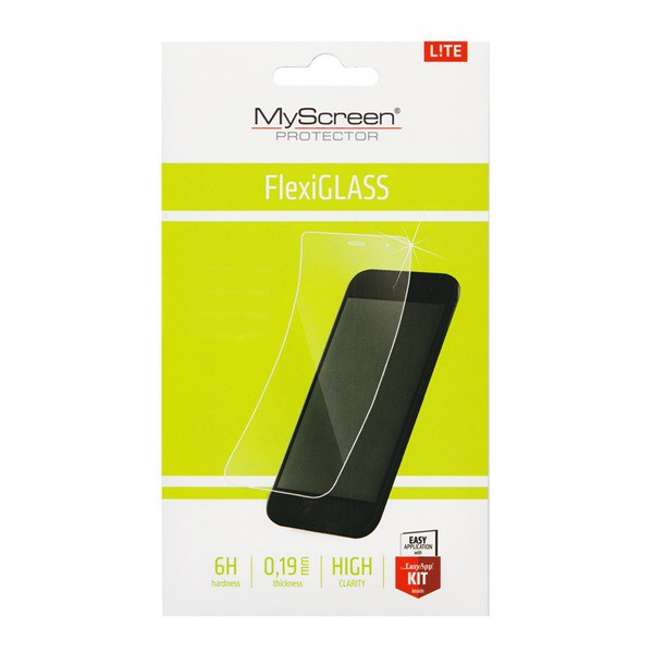 MYSCREEN LITE FLEXI GLASS képernyővédő üveg (karcálló, ütésálló, 0.19mm, 6H) ÁTLÁTSZÓ [Alcatel 1C 2018 (OT-5009A)]