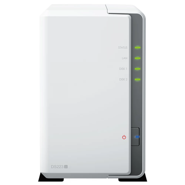 Synology DiskStation DS223j NAS - 2x2TB HDD