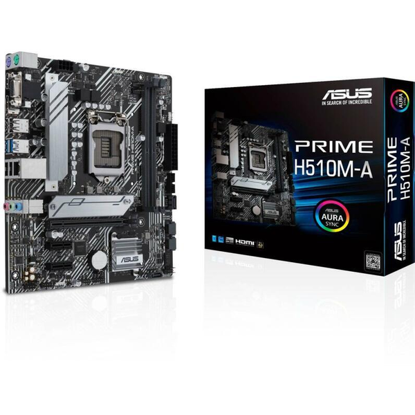 ASUS PRIME H510M-A R2.0 Intel H470 LGA 1200 (Socket H5) Micro ATX