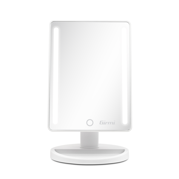 PODSVÍCENÉ LED KOSMETICKÉ ZRCÁTKO NA MAKE-UP STOJÍCÍ USB GIRMI BE04