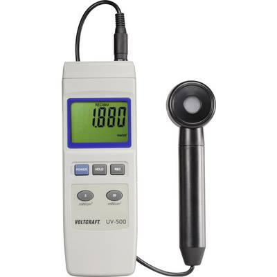 Digitális UV mérő 0.002 - 19.99 mW/cm2, Voltcraft UV-500 (VC-8330305)