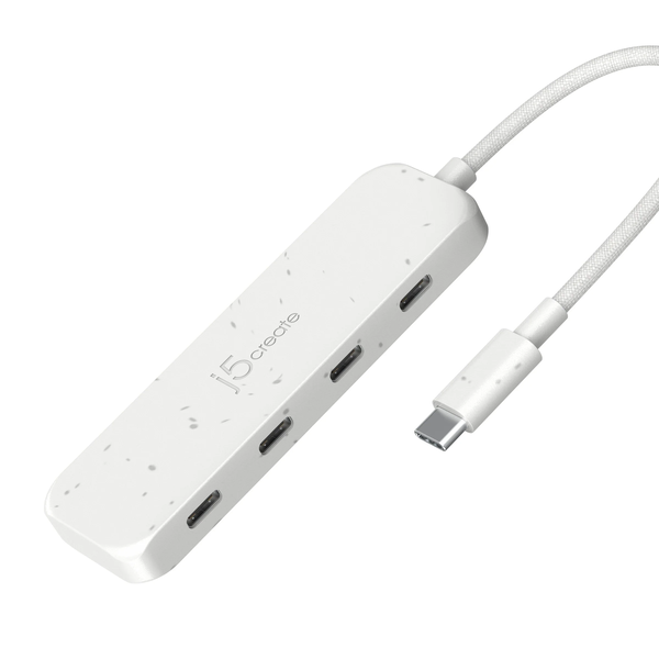 j5create JCH345EW USB 3.2 Gen 1 (3.1 Gen 1) Type-C 10000 Mbit/s Fehér