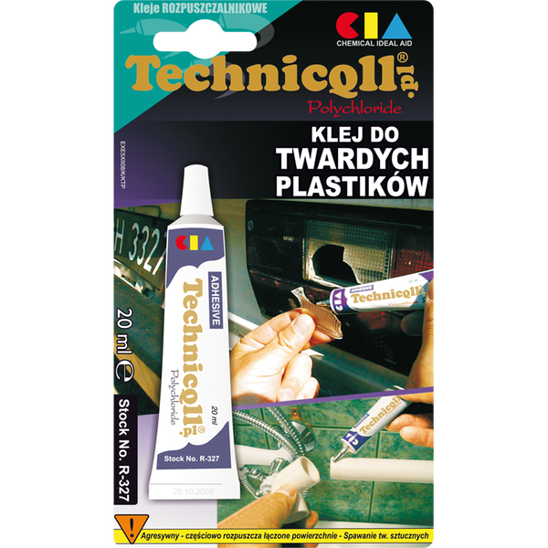  Technicqll Klej do twardych plastików 20ml (R-327)