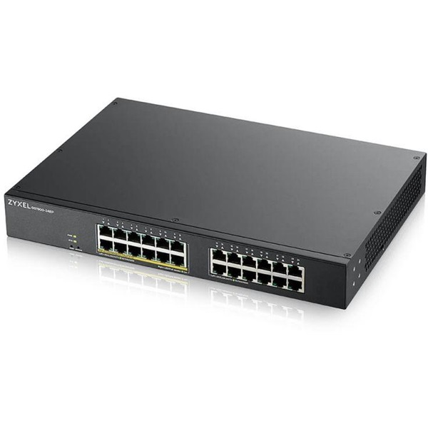 Zyxel GS1900-24EP Administreret L2 Gigabit Ethernet (10/100/1000) Strøm over Ethernet (PoE) Sort