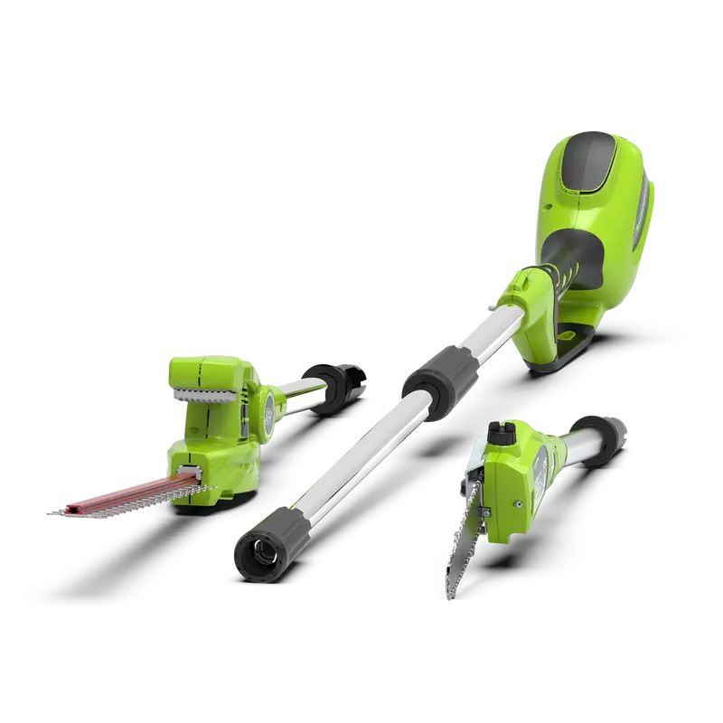 Greenworks G40PSH akkumulátoros ágvágó és sövényvágó, 40V, akku és töltő nélkül (1300607-GW) (1300607-GW)