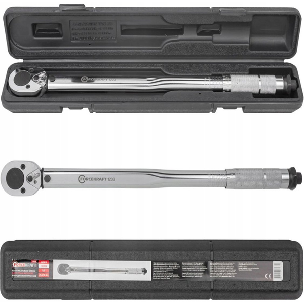 Forcekraft Klucz dynamometryczny 28-210Nm, 1/2"