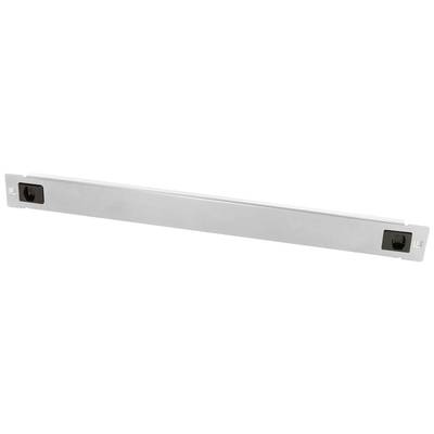 Logilink 19" Blindpanel ,1HE,werkzeugfr.Einrastmontage,grau