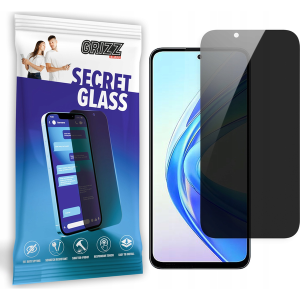  GrizzGlass Szkło prywatyzujące GrizzGlass SecretGlass do Honor X7b