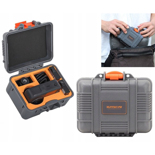 Wodoodporne Etui Futerał Walizka Ochronna Mini Hard Case Do Dji Osmo 360 / Aqx-21-gy