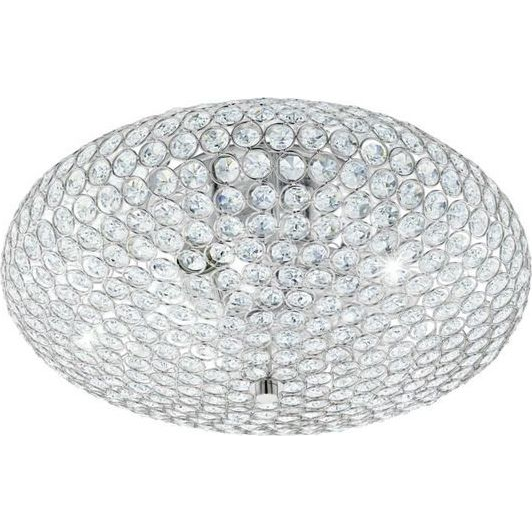 EGLO , 95285 , CLEMENTE , mennyezeti lámpa , E27 , 3X60W , IP20 , átlátszó (95285)