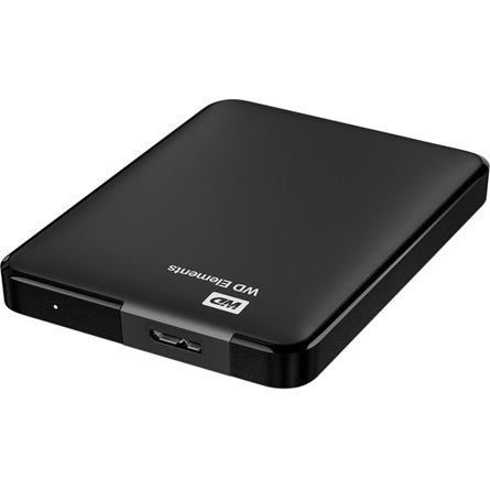 Външен хард диск WD Elements Portable 2TB, 2.5", USB 3.0, Черен