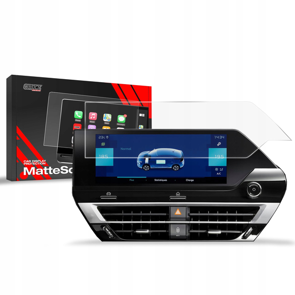 Folia matowa GrizzGlass CarDisplay Protection do Citroen e-C4 X 10" (2022-2025)