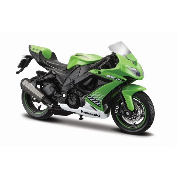 Maisto Kawasaki Ninja ZX-10R motor fém modell
