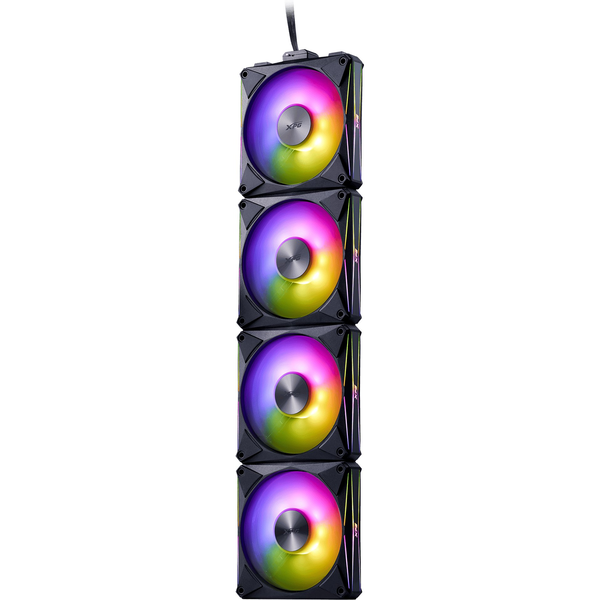 XPG HURRICANE MAG Кутия на компютър Вентилатор 12 см Черен 1 броя